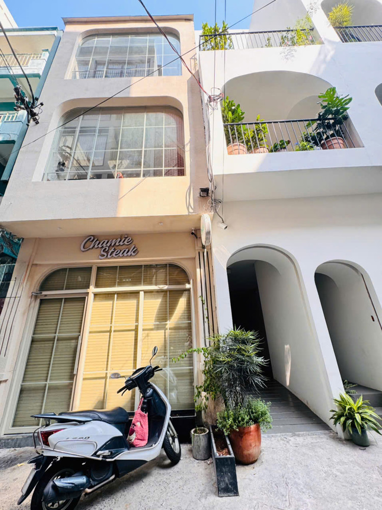 Bán Nhà 4 Tầng Mặt Tiền Hxh 8M Đ.phạm Ngọc Thạch, Quận 3- Dt 4M*16m Sh Vuông Đẹp- Hdt Đều 50Tr/th