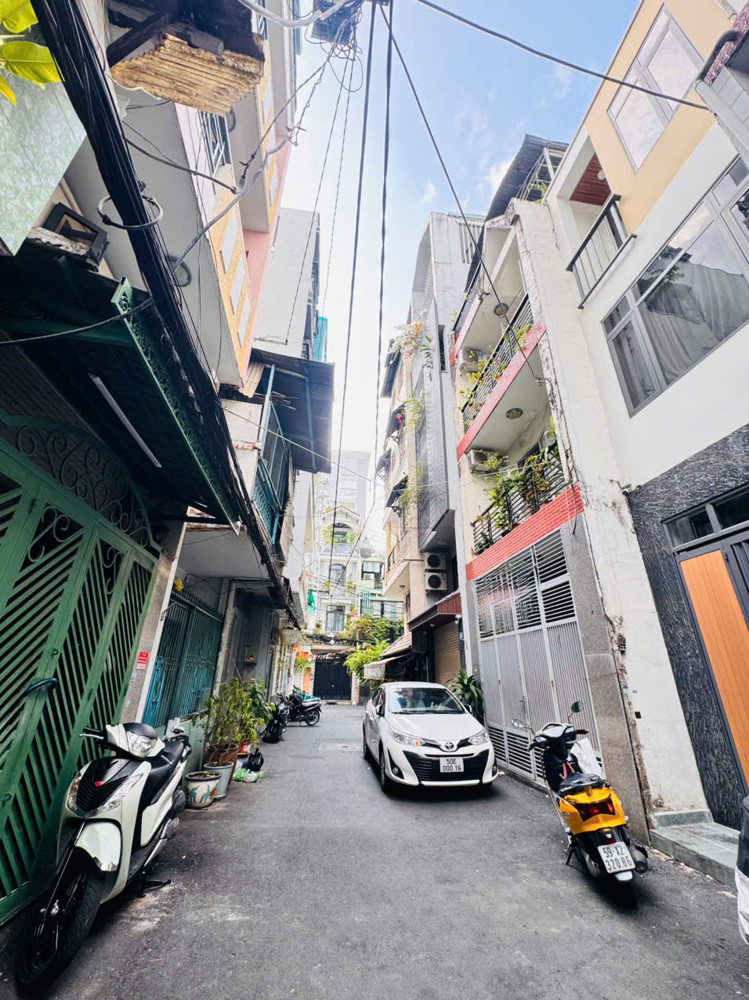 Hiếm - Bán Nhà 5 Tầng Mới Mặt Tiền Hxh Đậu Cửa Đ.nguyễn Thiện Thuật, Quận 3- Chỉ 11,9T- Ngang Đẹp