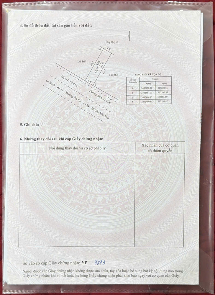 Chuyển Nhượng 2 Lô Đất Vip Liền Kề Vt1 Đường Âu Cơ