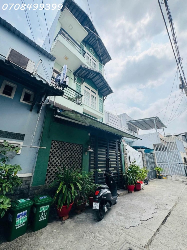 Hẻm Ôtô 7 Chỗ – 3 Tầng Hoàn Công – Ngay Ngã Tư An Sương – Gần Metro – Chỉ 6.2 Tỷ