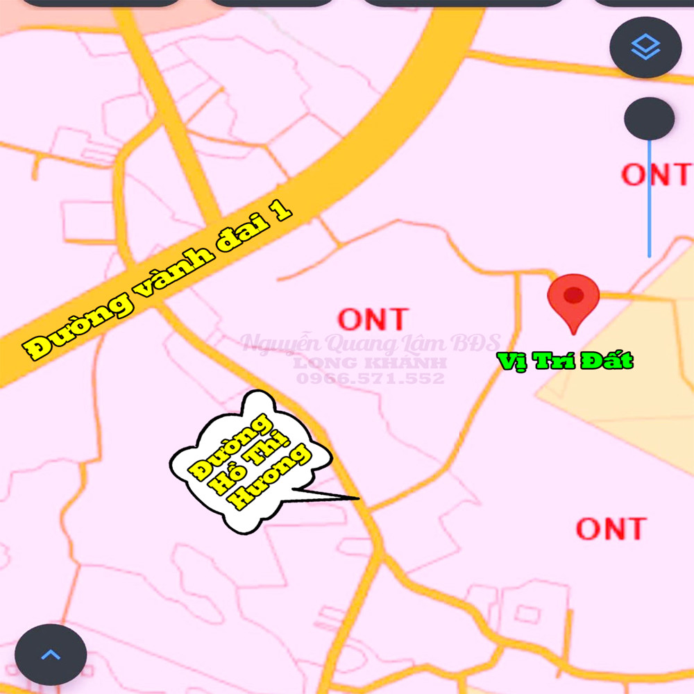 Nền Thổ Cư 85M² Giá Rẻ, Cách Đường Hồ Thị Hương Chỉ 1Km , P Long Khánh, Đn