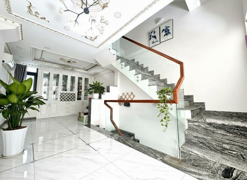 Bán Nhà 5 Tầng Đường Số 2, Phường Trường Thọ, Thủ Đức, Tp Hcm. Dt - 54M2, 4Pn, Sổ Hồng. Giá 7.7 Tỷ