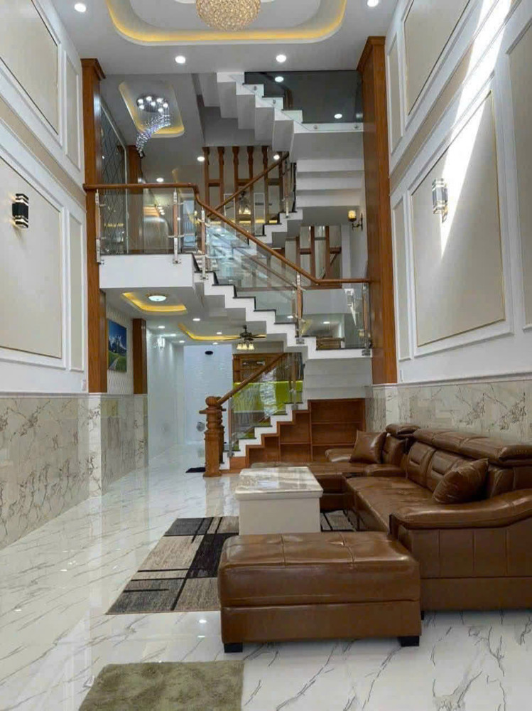 Nhà Phố 5 Tầng (4X16) Đường 6M Thông Trần Thị Năm (Tch10 Cũ), Quận 12 Giá Rẻ 6.6 Tỷ