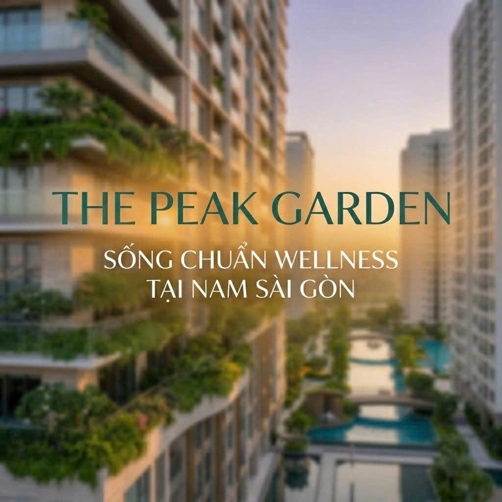 Căn Hộ Wellness Tại Q7 – Không Gian Sống Tinh Chọn The Peak Garden Giá Từ 75 Triệu/m2, 15% Kí Hđmb