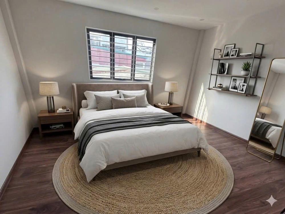 Nhà Đẹp 5 Tầng – Ô Tô Đỗ Cổng – Full Nội Thất Xịn Sò – Trung Tâm Thạch Bàn – 33M2