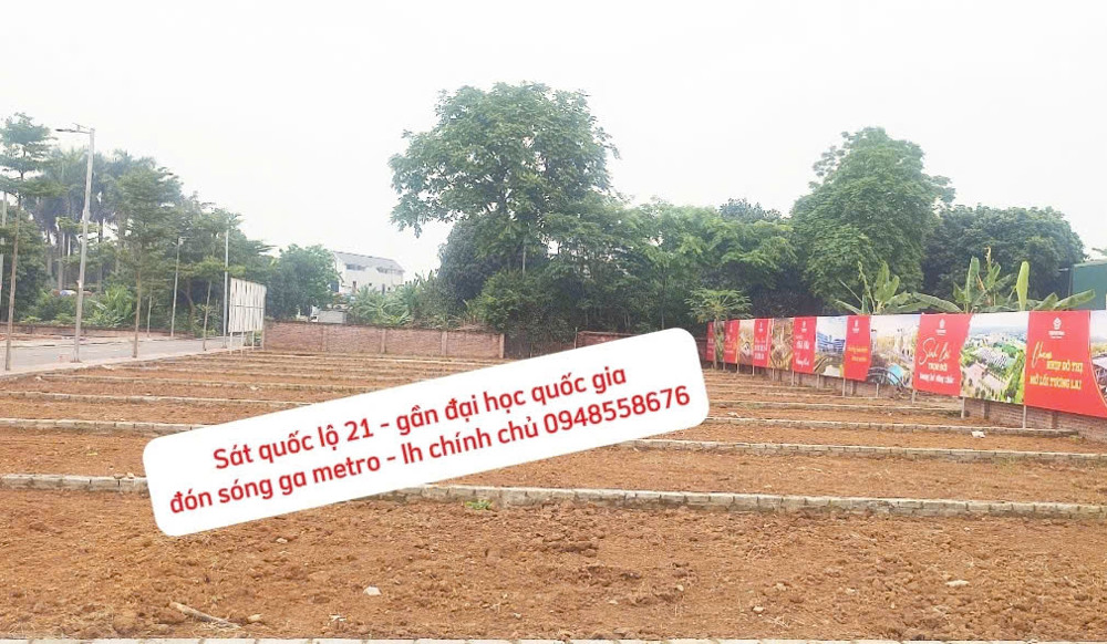 Bán Gấp Quỹ Đất Thổ Cư Phú Cát Cạnh Quốc Lộ 21, Đường 10M, Đón Sóng Metro 05