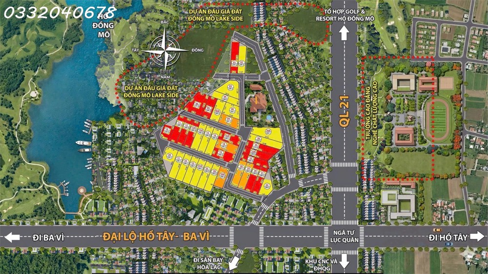 Sốc: Sổ Đất Hòa Lạc Chỉ Hơn 3Ty