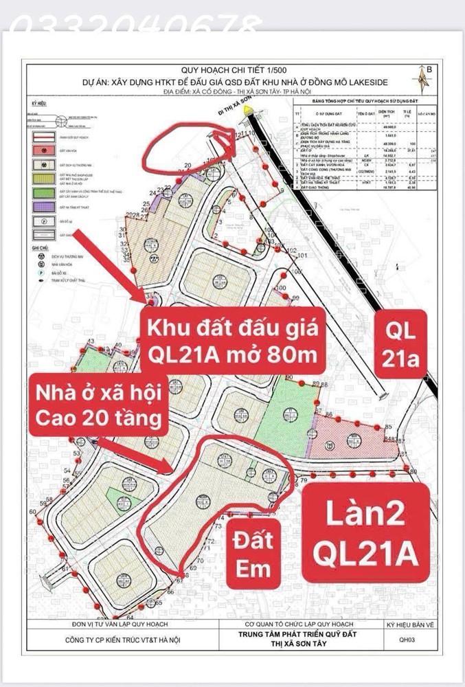 Sốc: Sổ Đất Hòa Lạc Chỉ Hơn 3Ty