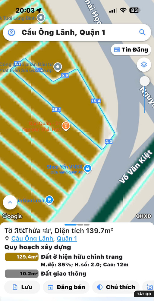 Hiếm - 15M*20m Full Thổ - Bán Nhà 2 Mặt Tiền Kd Lớn Võ Văn Kiệt & Nguyễn Thái Học, Quận 1 - Vị Trí