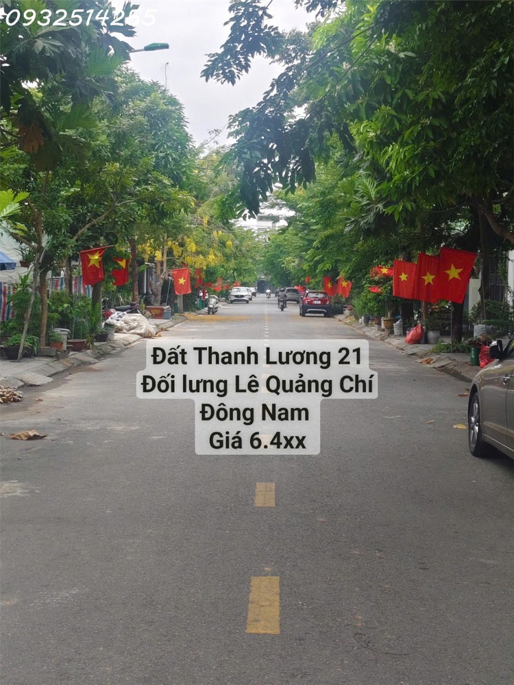 Chính Chủ Cần Bán Nhanh Lô Đất Thanh Lương 21 - Hoà Xuân - Cẩm Lệ - Đông Nam - Giá Chỉ 6.4Xx