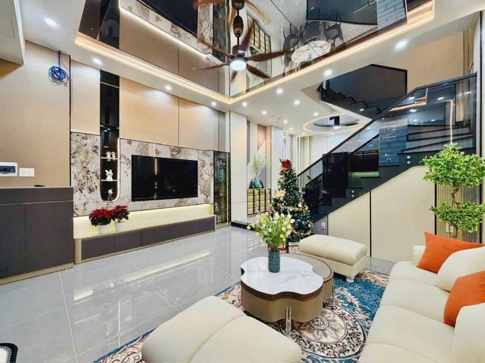 Nhà Mới 100% – Hẻm 9M Ô Tô Tránh – Khu Vip Gò Vấp. Ngang 5M Giá Nhỉnh 8 Tỷ. Đs 59.Phạm Văn Chiêu