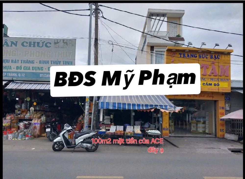 Bán Nhà (4X27) Mặt Tiền Nguyễn Ảnh Thủ, Quận 12 – Diện Tích 100M² – Sổ Riêng