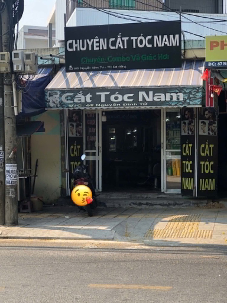 Sang Nhượng Tiệm Tóc Nam Có Gác Ở Lại Tại Đà Nẵng
