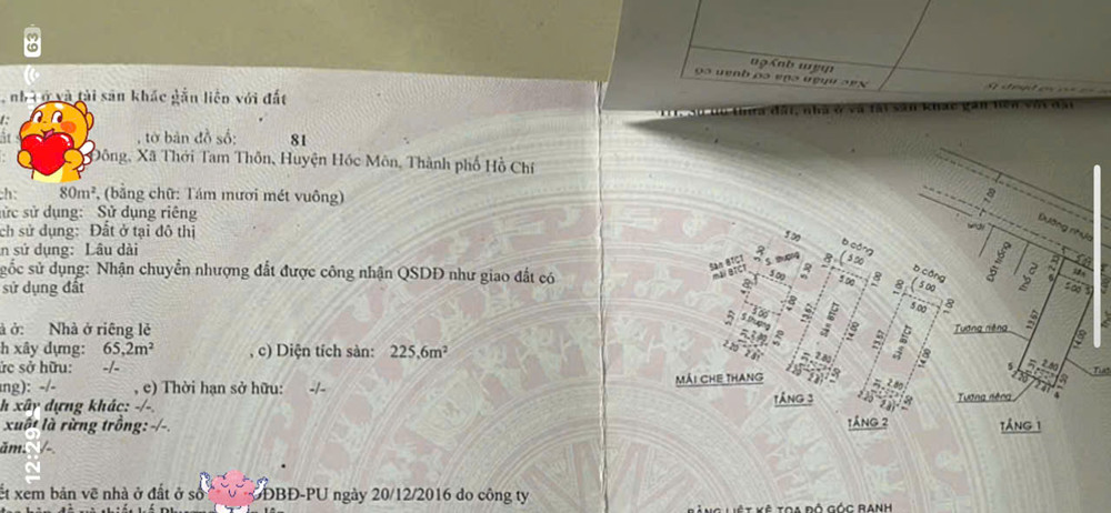 Nhà Đẹp Kiên Cố (5X18) Trệt 2 Lầu Tum – Hxh 1/ Ấp Đông – Giá Chỉ 5.25T