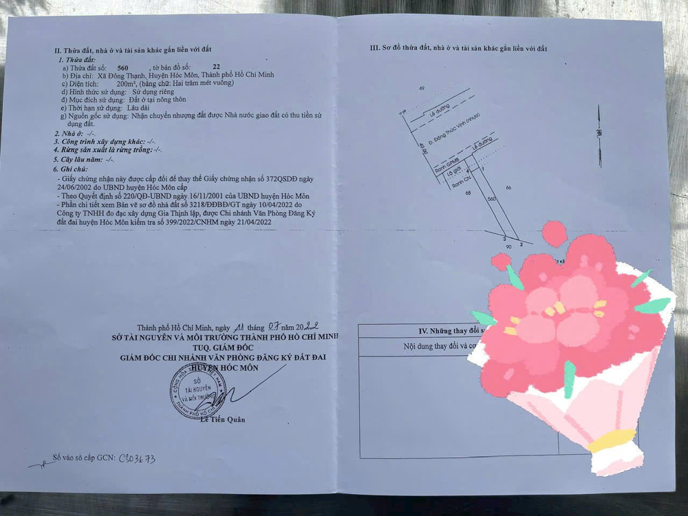 Bán Nhà Mặt Tiền Đặng Phúc Vịnh – Tuyến Đường Đẹp Nhất Hóc Môn