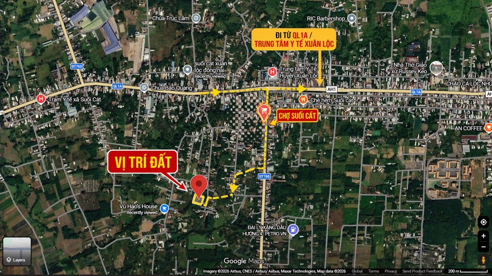 Hot – Bán Gấp Đất Suối Cát Giá Giảm Sâu