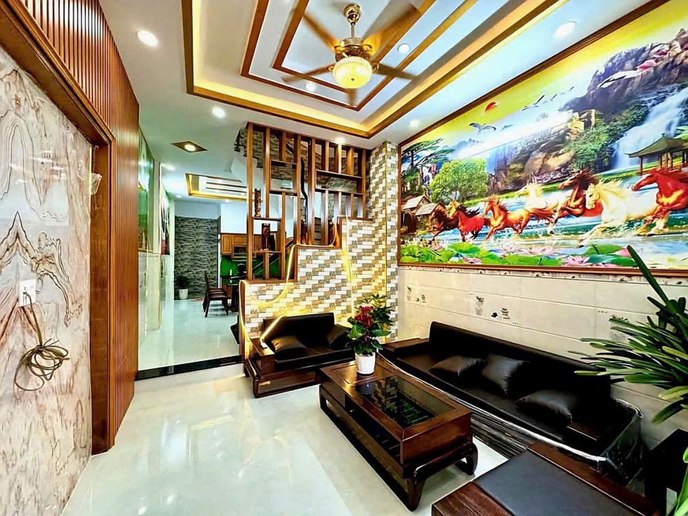 Nhà Mới 3 Tầng (4X15) – Đẹp Kiên Cố – Giá Hơn 5Đ Hẻm 6M Huỳnh Thị Hai, Q12