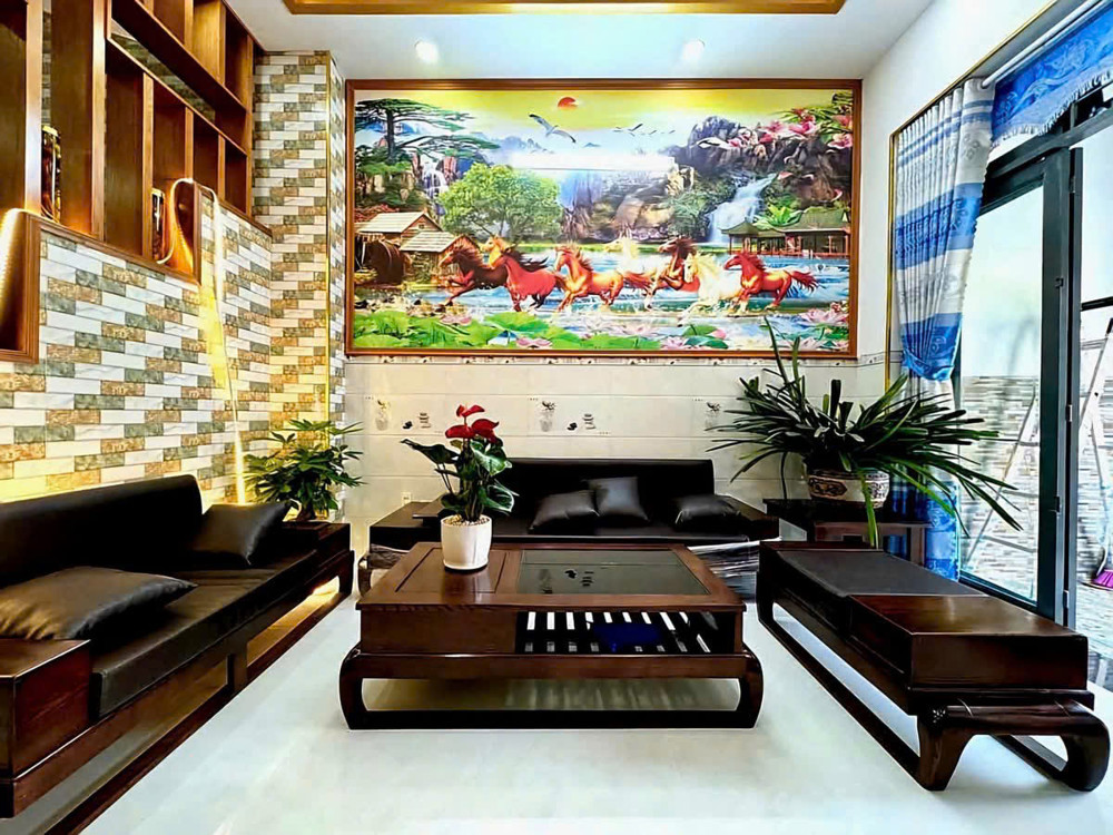 Nhà Mới 3 Tầng (4X15) – Đẹp Kiên Cố – Giá Hơn 5Đ Hẻm 6M Huỳnh Thị Hai, Q12