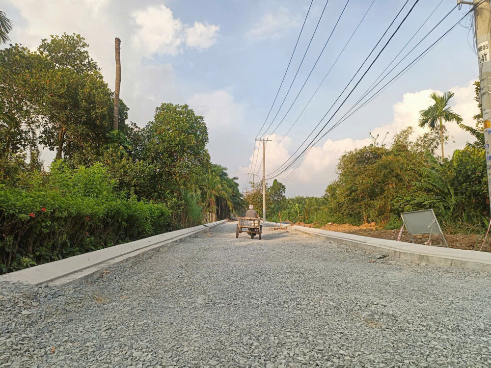 Đất Mặt Tiền Nhị Bình 5 – Đông Thạnh – Đường Sắp Nhựa 8M Chỉ 7,6 Tỷ