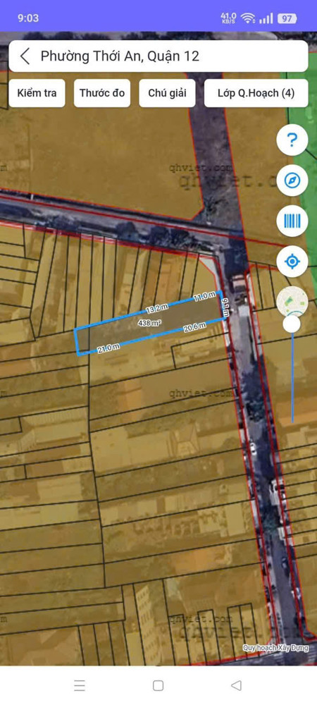 Siêu Phẩm Xưởng (9X36) Đường Cách Ql1a 800M, Thới An – Q12 Full Thổ