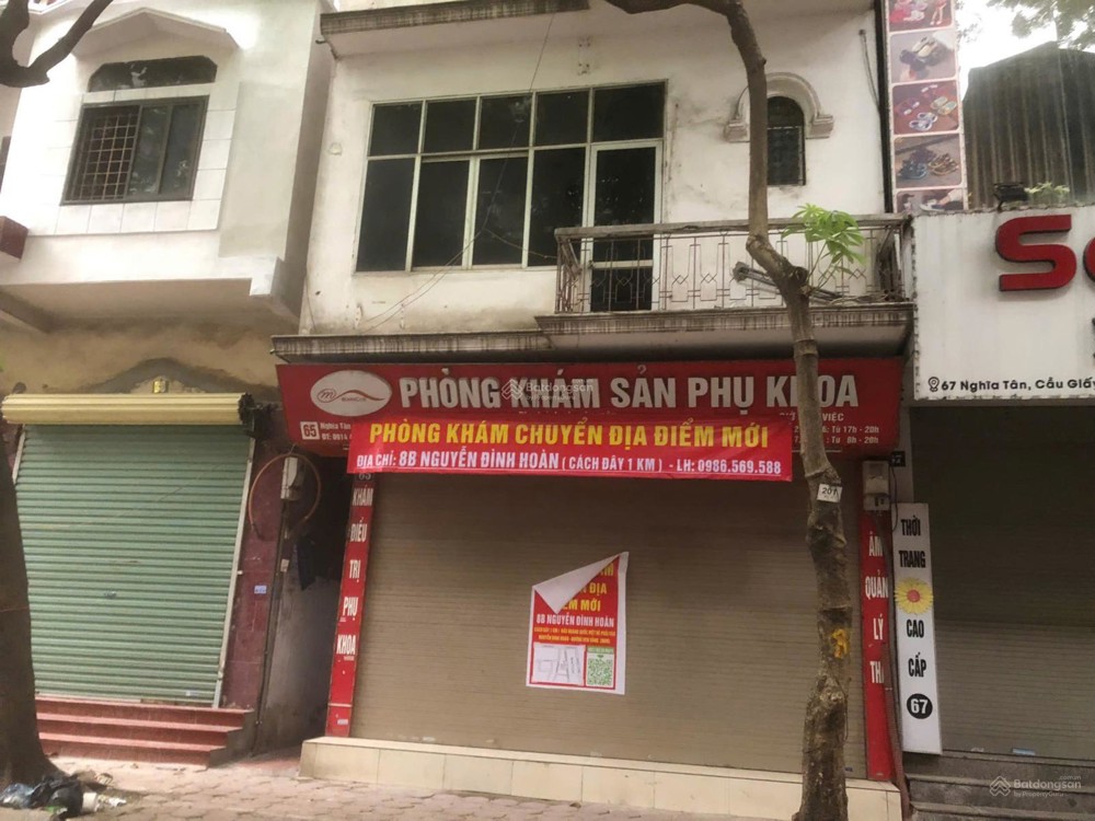 Cho Thuê Nhà Mặt Phố Nghĩa Tân – Mặt Tiền Rộng 5M – Kinh Doanh Cực Tốt
