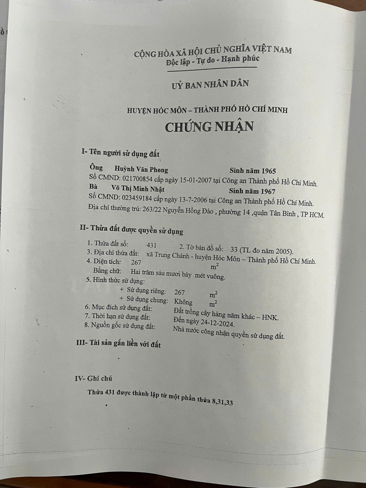 Siêu Phẩm 2 Mt Nguyễn Ảnh Thủ – Góc Song Hành – Giảm 55 Tỷ