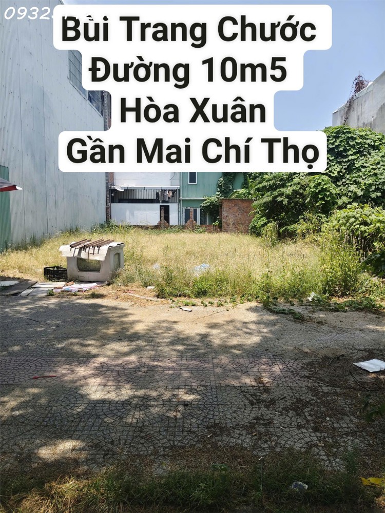Bán Đất Bùi Trang Chước - Hoà Xuân Cẩm Lệ - Đường 10M5 - Giá Bán 7.3 Tỷ Tl