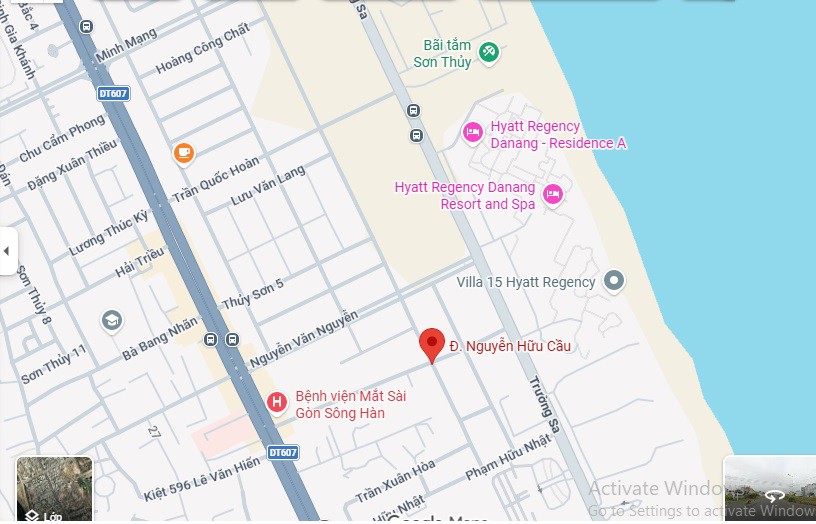 ► Đất Mt Đường 7.5M Thẳng Ra Bãi Tắm Sơn Thủy, 112M2, 7.X Tỷ