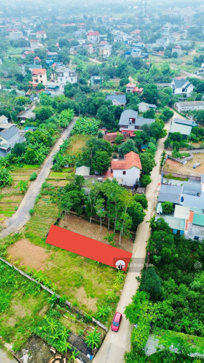 Bán Lô Đất 156M2 Full Thổ, Xây Trọ Ngay, Mặt Tiền 6M, Trục Chính Thôn Tại Hòa Lạc. Chỉ 38 Triệu/m2