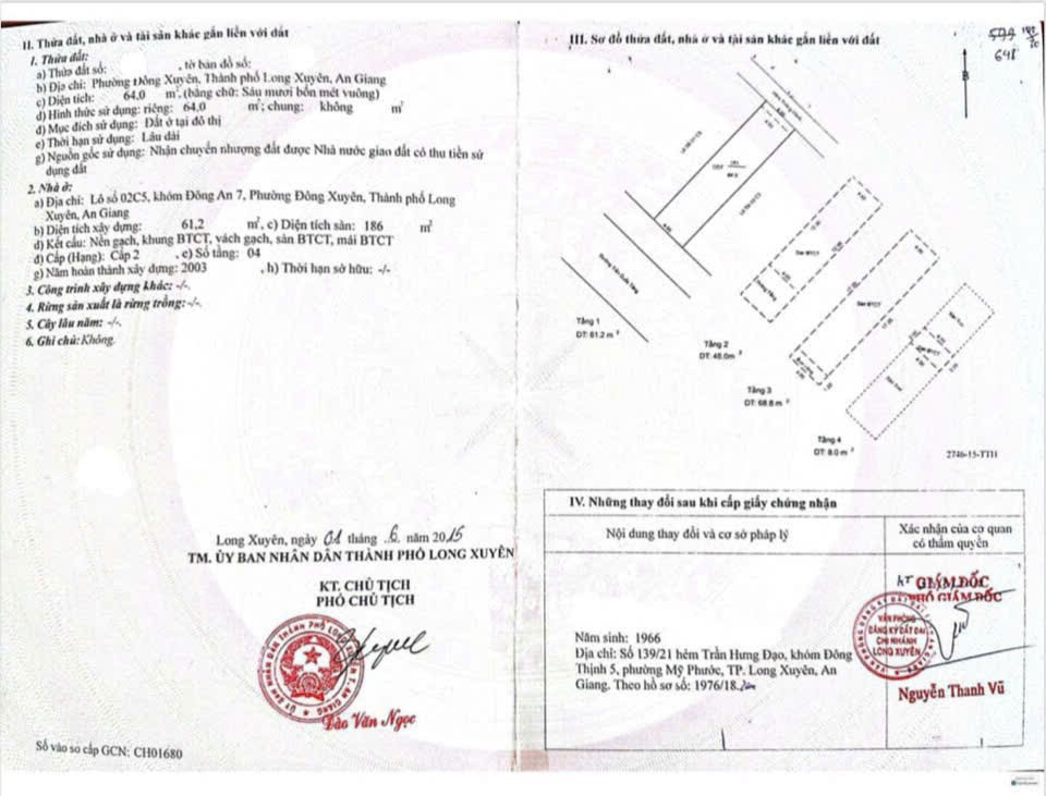 Nhà Đẹp - Giá Tốt - Chính Chủ Cần Bán Nhà Phường Long Xuyên, An Giang (Phường Đông Xuyên Cũ)