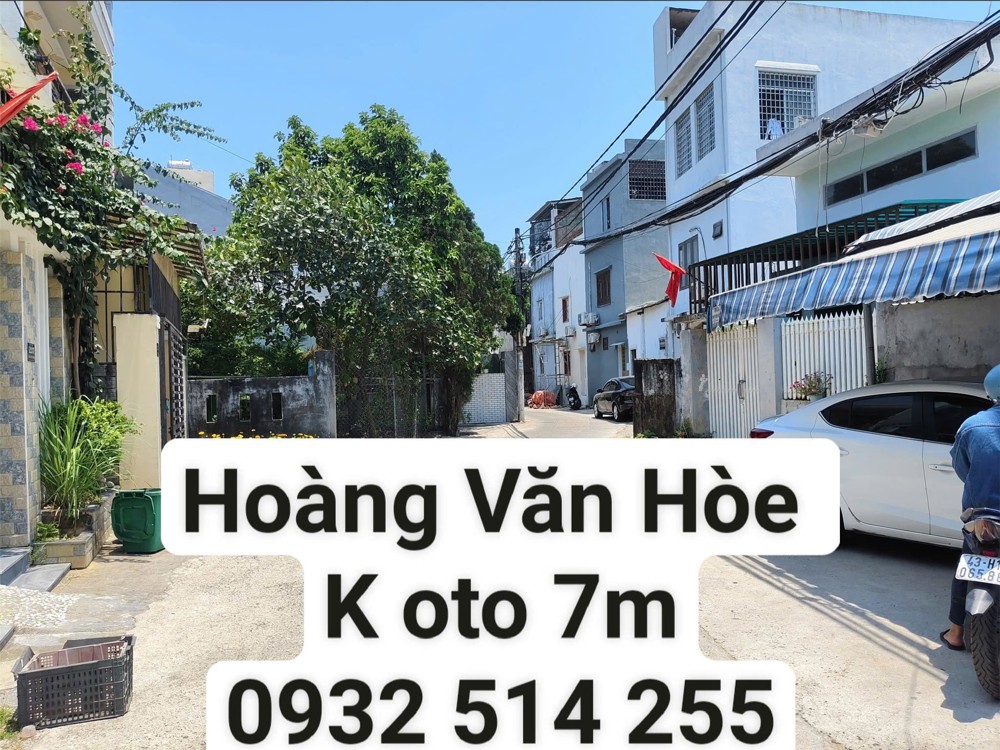 Chính Chủ Cần Bán Lô Đất Hoàng Văn Hoè - 2 Mặt Tiền Trước Sau - 120 M2 - Giá Chỉ 6 Tỷ - Liên Hệ