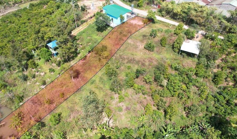 Bán Lô Đất View Đồi – View Suối Đẹp, Full Thổ Cư, Ngang 8M, Cách Ql55 400M