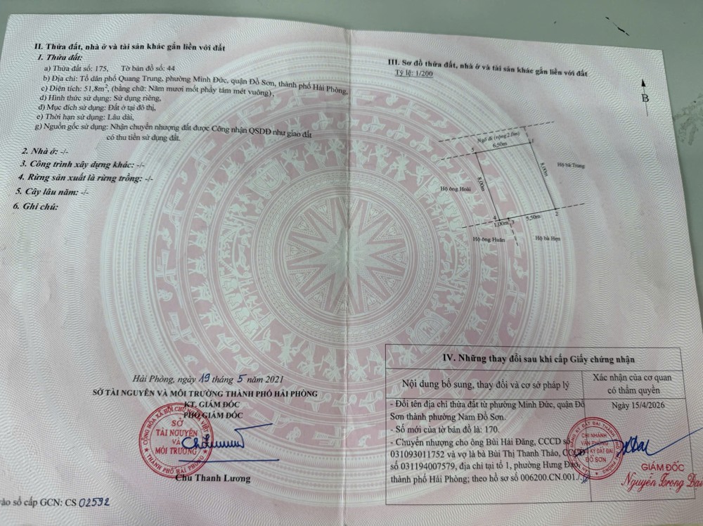 Bán Lô Đất Nhỏ Xinh Tại Minh Đức, Đồ Sơn - Giá Đầu Tư Cực Tốt