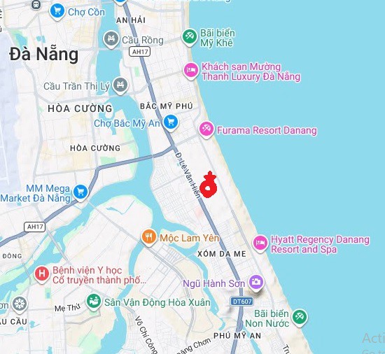► Bán Nhà Kiệt 5M Gần Lê Văn Hiến Phía Biển,110M2, Ngang 5M, 5.X Tỷ