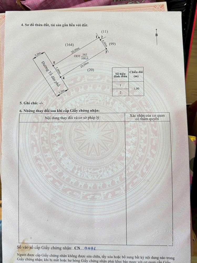 Bán Đất Trung Tâm Phường Tân Thành - Đường Thông Rộng 5M