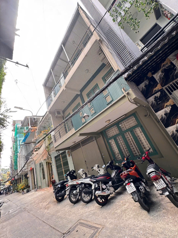 Bán Nhà 4 Tầng Hxh Đ.võ Văn Tần, Quận 3 - Hiếm Ngang Lớn 6M*8,5M Sh Vuông Đẹp- Ngay Góc Cmt8 - Chỉ