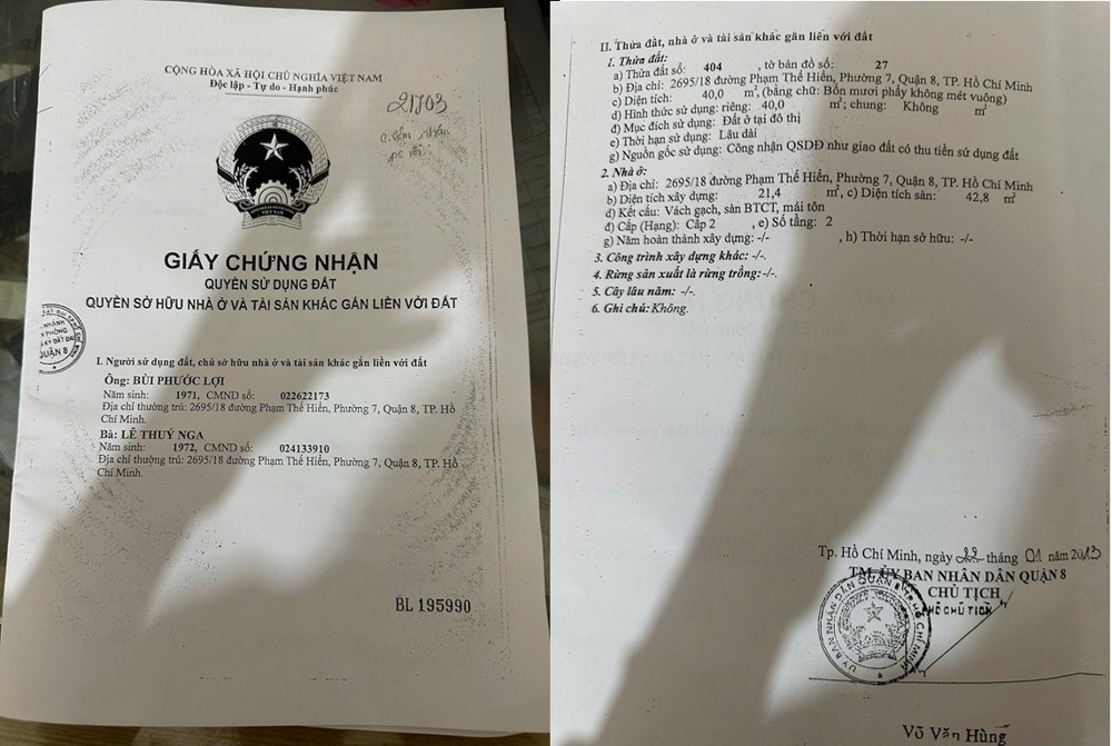 Nhà Đẹp – Giá Tốt – Chính Chủ Cần Bán Gấp Nhà Tại Phường 7, Quận 8. Ngân Hàng Đang Cho Vay 2.3Tỷ