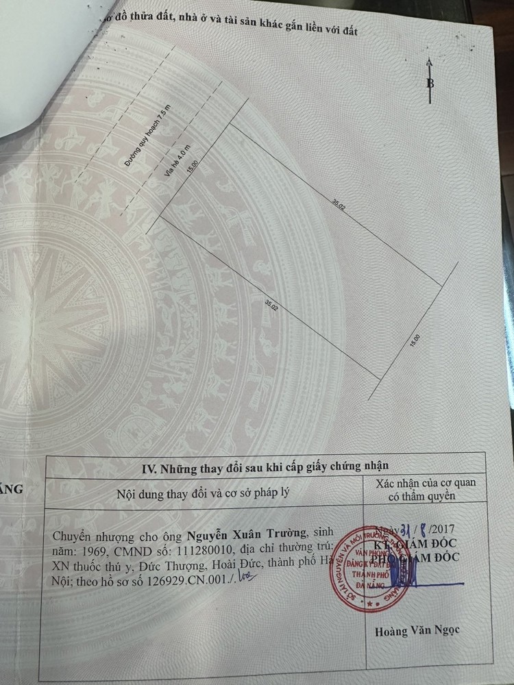 Bán Lô Đất Ở Tại Đường Nguyễn Đình Thi (Lô Số 25B2-2), Phường Hòa Xuân, Tp. Đà Nẵng
