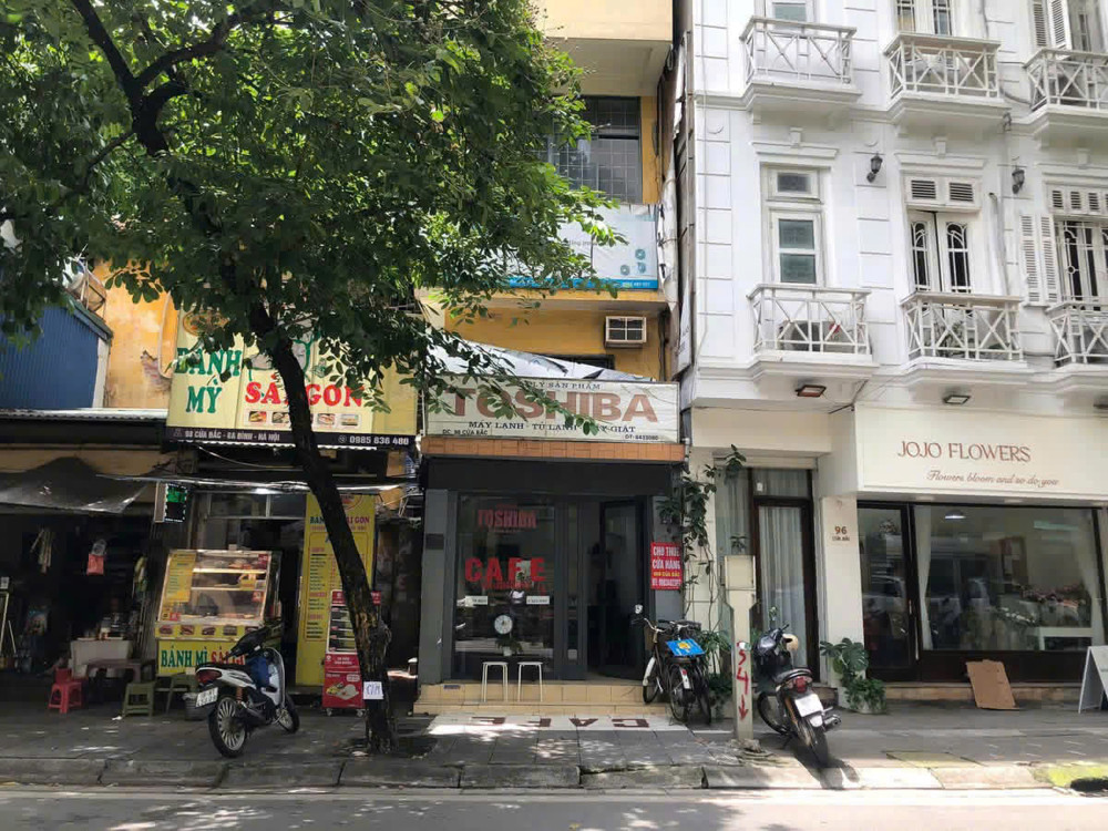Cho Thuê Cửa Hàng Mặt Phố – 98B Cửa Bắc, Phường Quán Thánh, Quận Ba Đình, Hà Nội