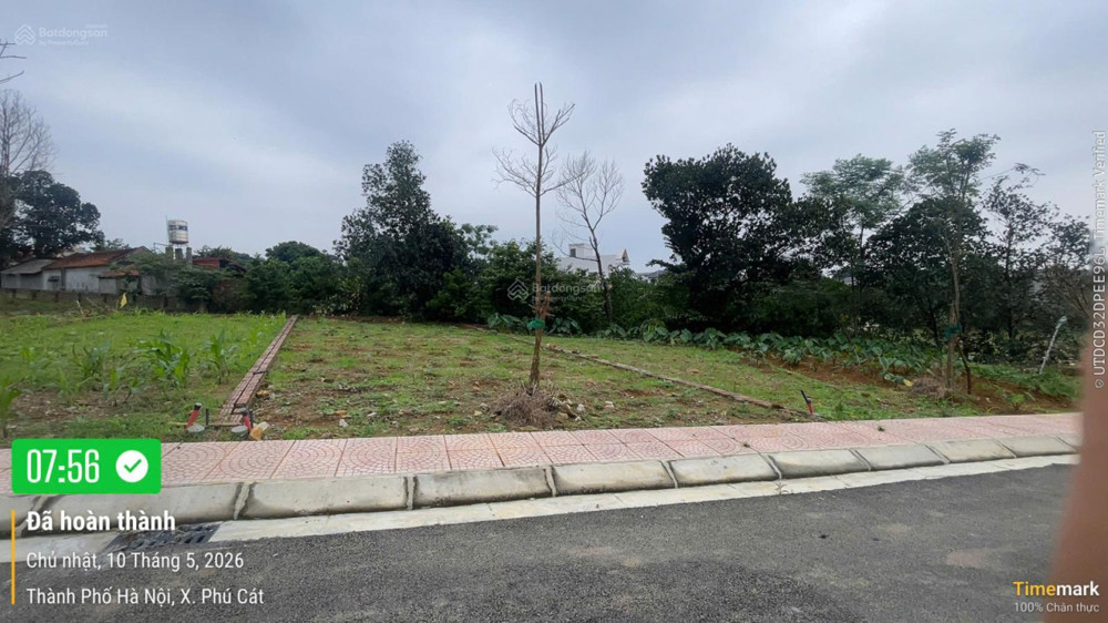 Trục Chính Phú Cát 105,2M2 Đất Gần Nhà Máy In Tiền, Gần Công Nghệ Cao, Trụ Sở Hành Chính