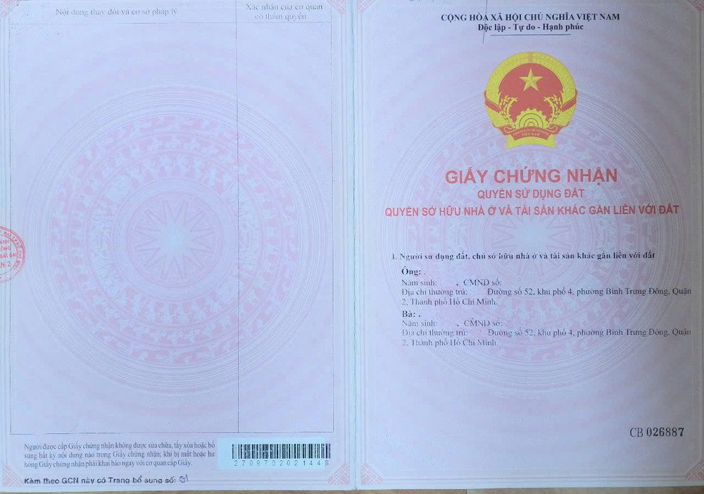 Cơ Hội Vàng Sở Hữu Biệt Thự 3 Mặt Tiền Quận 2 , Bình Trưng Đông, Hcm - 214M2 - 45 Tỷ