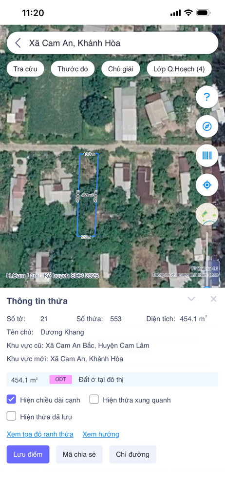 Đất Đẹp – Giá Tốt – Chính Chủ Cần Bán Lô Đất Tại Thôn Hiền Lương, Cam An Bắc, Cam Lâm, Khánh Hoà