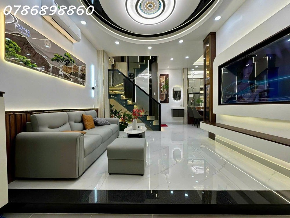 Nhà Mới Đẹp – Góc 2 Mặt Thoáng – Full Nội Thất Cao Cấp Hẻm 749 Huỳnh Tấn Phát, Q7