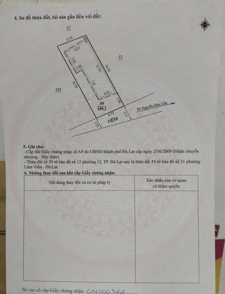 Bán Nhà Đường Nguyễn Hữu Cầu - Phường Lâm Viên . (P 12 Cũ )