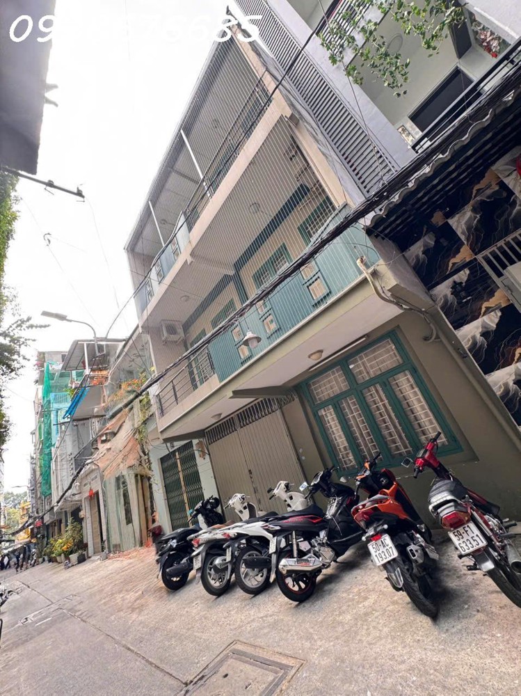 Hiếm Ngang Lớn 6M*8,5M - Chính Chủ 1 Đời Xưa Bán Nhà 4 Tầng Xe Hơi Ngủ Trong Nhà Đ.võ Văn Tần, Quận