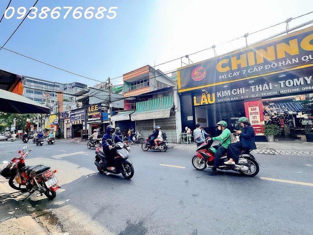 Bán Nhà 5 Tầng Mt Kinh Doanh Đ.tôn Đản, Quận 4- Dt Siêu Khủng Hơn 400M2- Dòng Tiền Hơn 100Tr/th