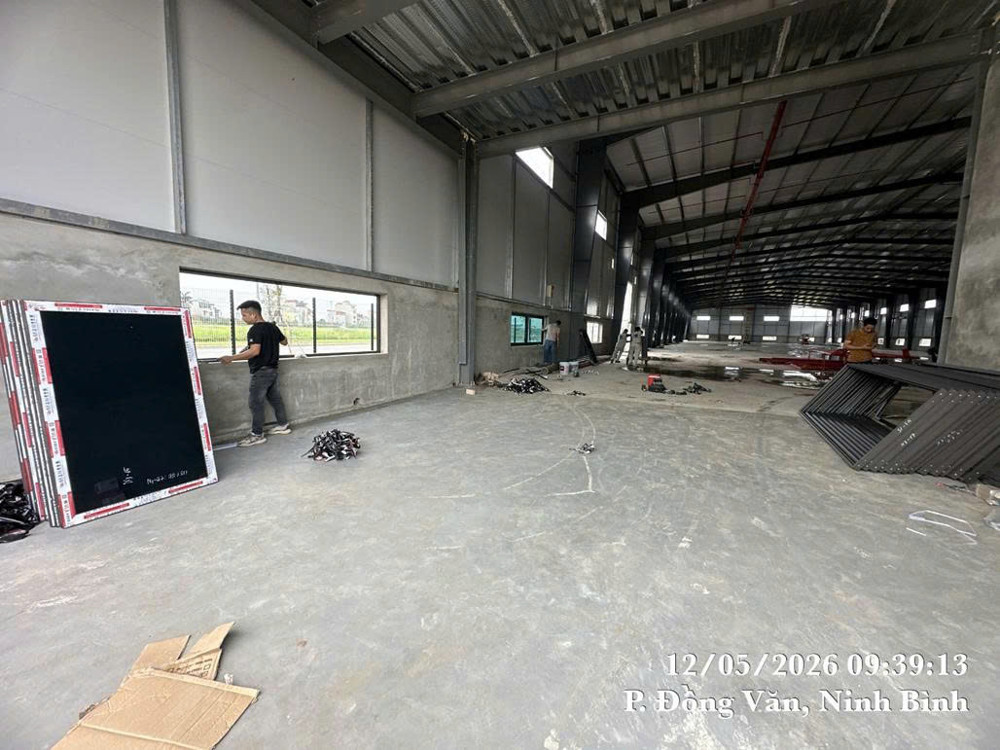 Cho Thuê Nhà Xưởng Mới Tiêu Chuẩn Cn Tại Kcn Đồng Văn 1. Dt 3.840M² Đến 11.520M²