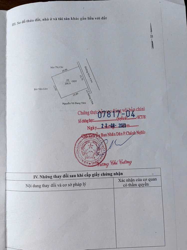 Nhà Chính Chủ- Giá Tốt Cần Bán Nhanh Căn Nhà Vị Trí Đẹp Tại Thành Phố Thủ Dầu Một, Tỉnh Bình Dương