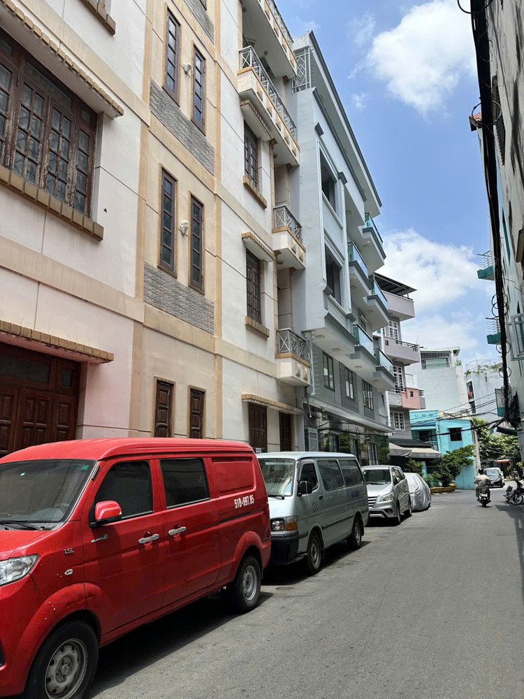Bán Nhà Hẻm 6M Khuông Việt - Gần Hòa Bình, Đầm Sen, 8X27m, 4 Tầng - Có 25 Pn, 19,5 Tỷ