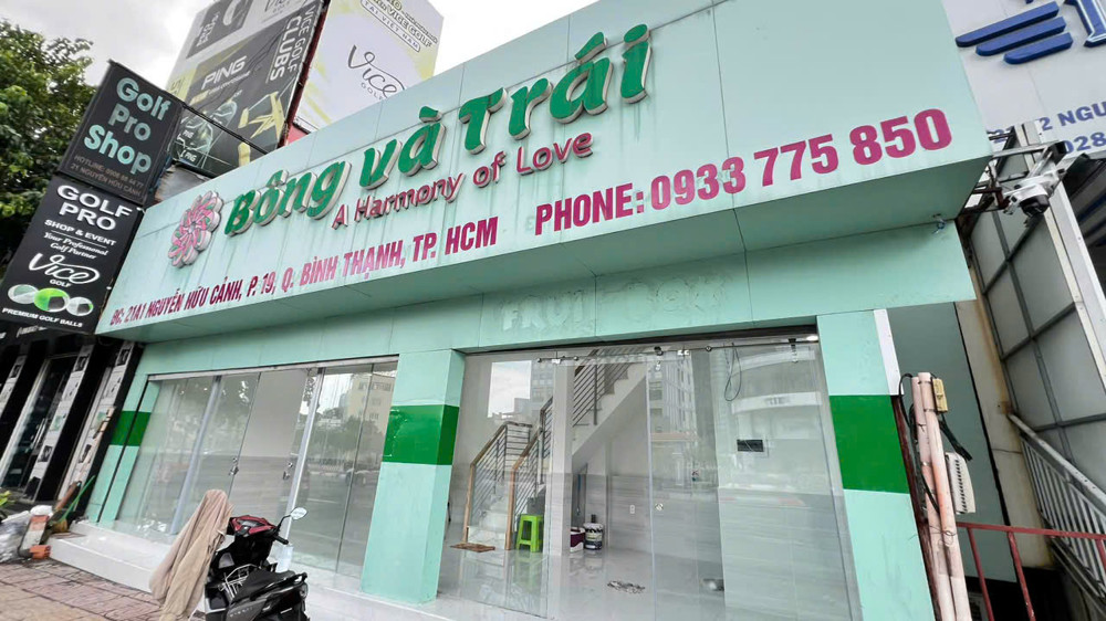 Cho Thuê Nhà Kd Mặt Tiền 1 Trệt 1 Lầu, 48M2, Mặt Tiền Rộng 10.6M- Tại 21A1 Nguyễn Hữu Cảnh, P.19,